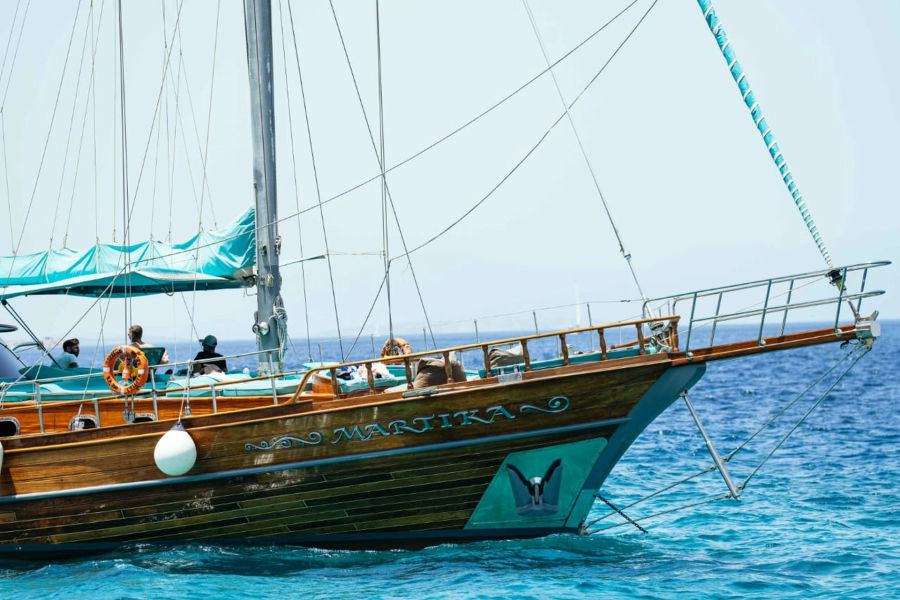 Island Hopping semi-private cruise to Agistri , Moni and Aegina witha Gulet 75 Golden Yachting and Sailing