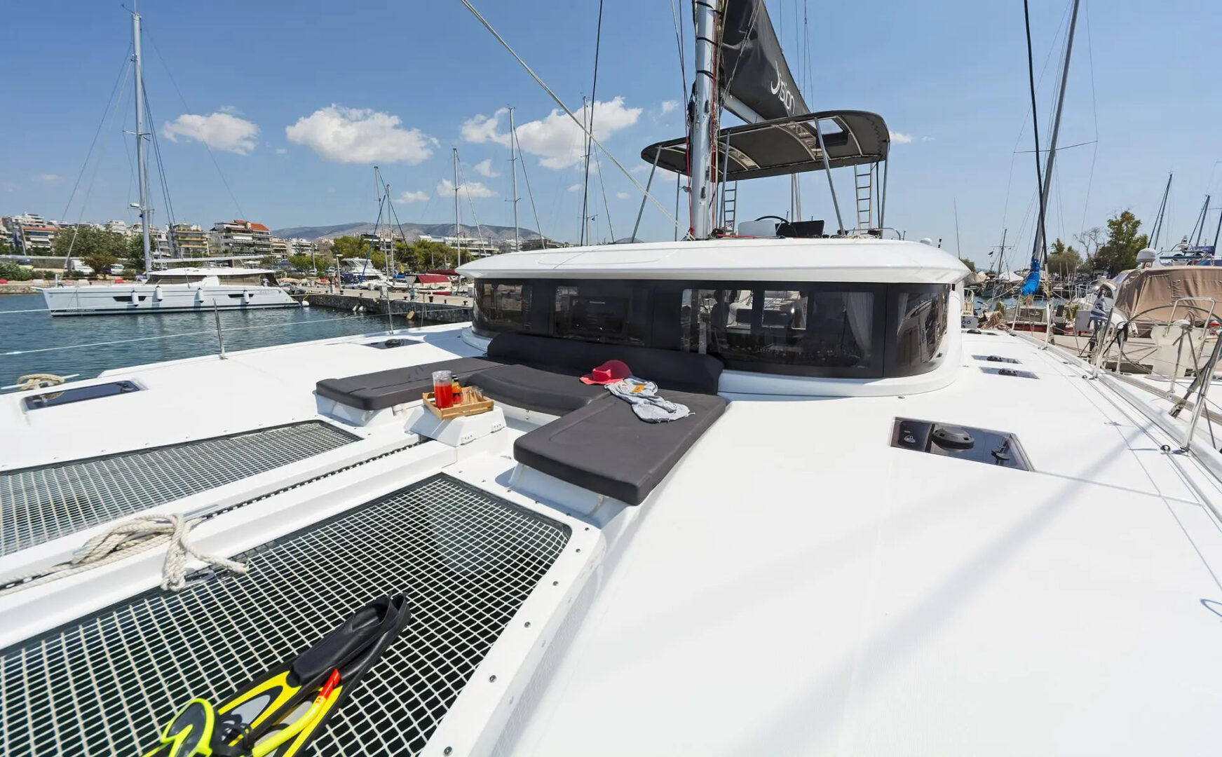 Athens Riviera private Half-day Cruise with a Catamaran (Lagoon 46) Golden Yachting and Sailing