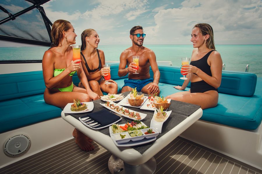 Coast_and_relax_half-day_cruise_in_Cozumel_private_yacht_Events_on_Board_