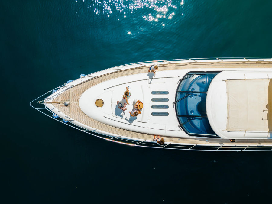 Corfu Party Cruise on Princess V65 Yacht: Three Exciting Itineraries Events on Board