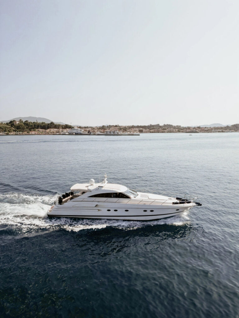 Corfu Party Cruise on Princess V65 Yacht: Three Exciting Itineraries Events on Board