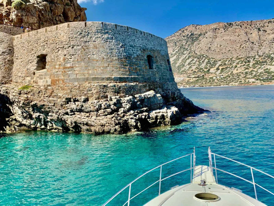 Azimut 42 Private Cruise in Crete – Elounda & Spinalonga | Events on Board
