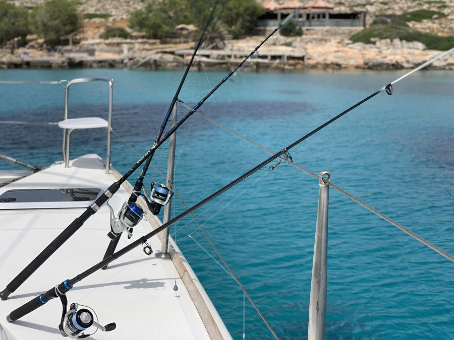 Dia Island Catamaran Adventure from Heraklion with a Lagoon 450 Events on Board