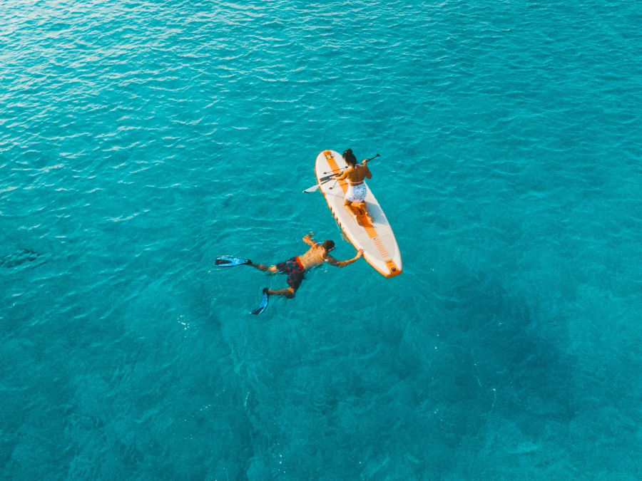 Dia Island Catamaran Adventure from Heraklion with a Lagoon 450 Events on Board