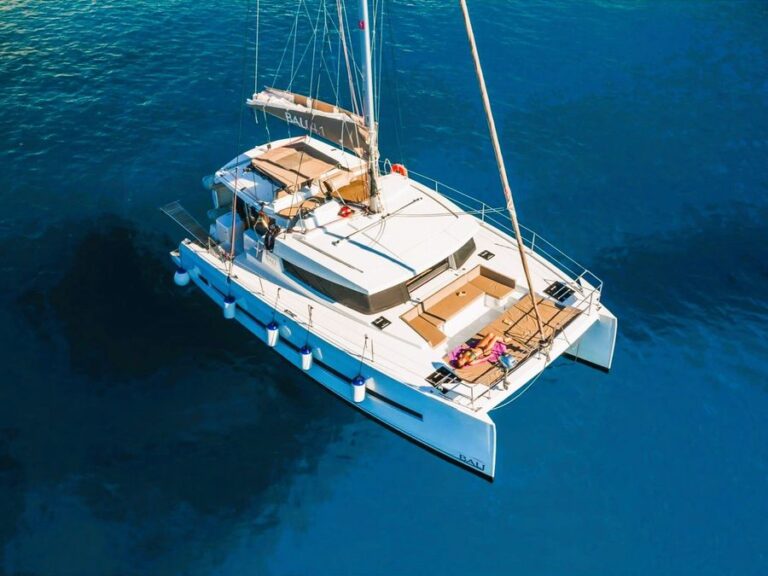 Crete Shared Catamaran Cruise to Dia Island | Heraklion Daily Sailing Tour Events on Board