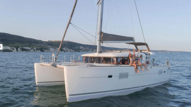 Mykonos Lagoon 400 catamaran cruise Golden Yachting and Sailing