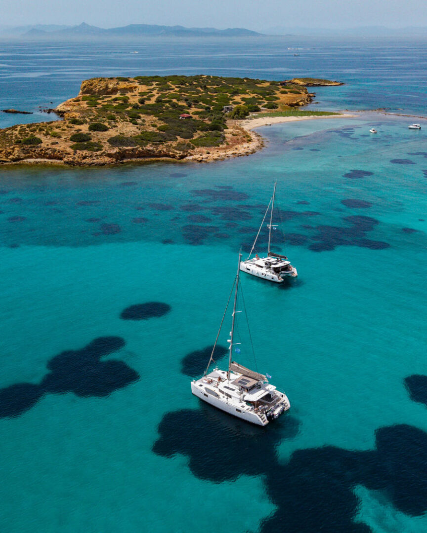 Semi-Private Catamaran Cruise Athens Riviera | Lagoon 45 Events on Board Sailing Experience Golden Yachting and Sailing