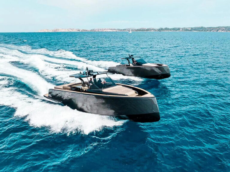Unforgettable Santorini Morning Cruise on a Luxurious Pardo 50 Yacht Golden Yachting and Sailing
