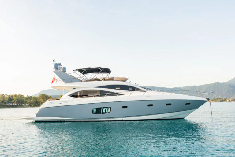 Corfu Golden Yachting and Sailing Sunseeker Manhatan 70ft Private Cruise