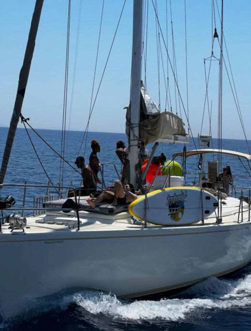 Mykonos Semi-Private sailing yacht cruise Golden Yachting and Sailing