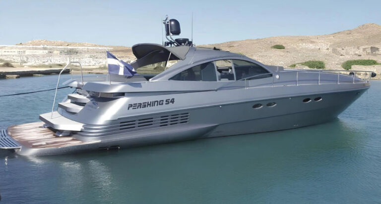 Unparalleled_Paros_Private_Yacht_Journey_Pershing 54_Luxury_Cruise_events_on_board_