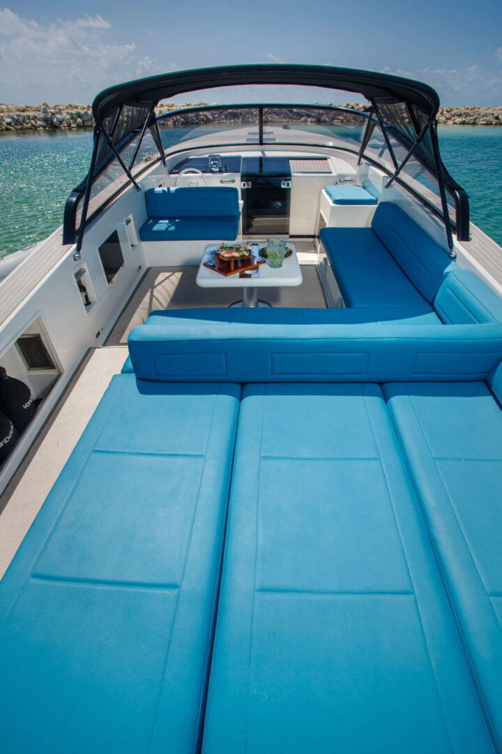 Luxury 4-Hour Cozumel Cruise on Van Dutch 40: Snorkeling, Sunbathing & Indulgence Events on Board
